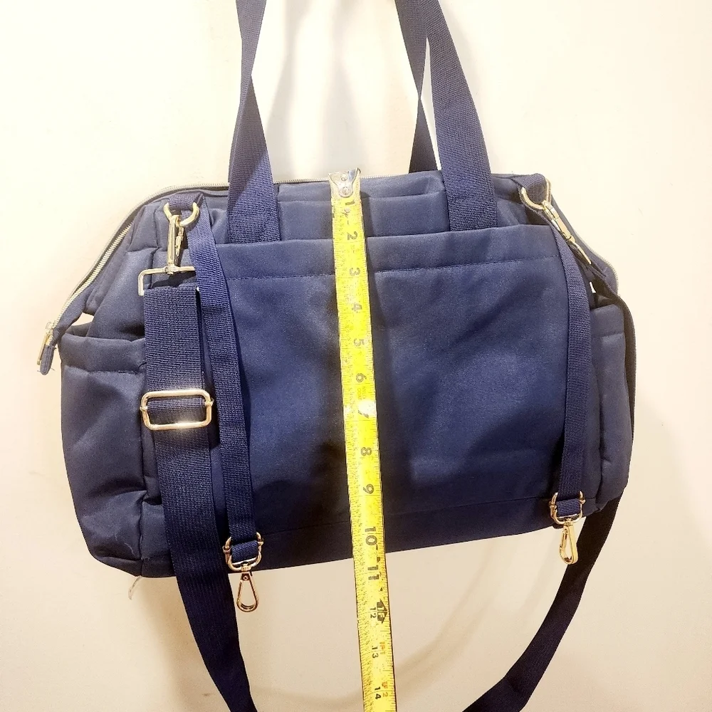 Fisher price Blue Quilted Handbag Diaper bag
